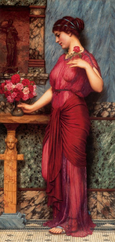 Una ofrenda a Venus de John William Godward